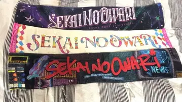 SEKAI NO OWARI 라이브 굿즈 타월 3개