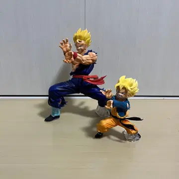 제일복권 드래곤볼 손오반 손오천 피규어 세트