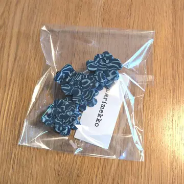 마리메꼬 헤어 클립 Marimekko 블루