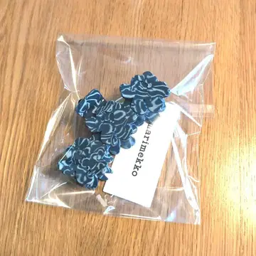 마리메꼬 헤어 클립 Marimekko 블루
