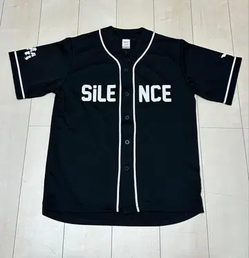 SiM 46 베이스볼 셔츠 블랙 M 사이즈