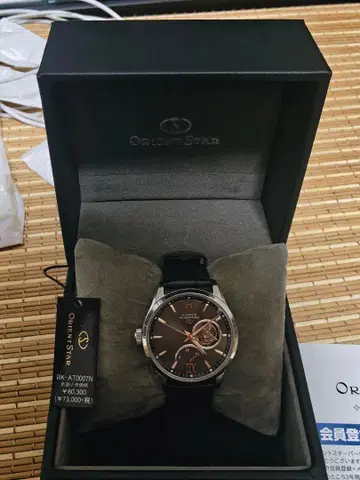 ORIENT STAR RK-AT0007N 자동 와인딩 손목시계