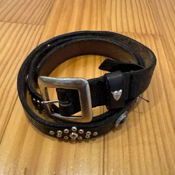 HTC 스터드 내로우 벨트 블랙