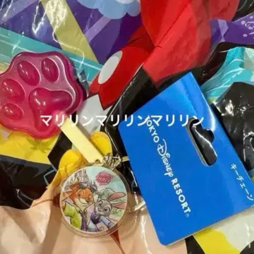 디즈니 주토피아 닉 주디 아이스캔디 키링