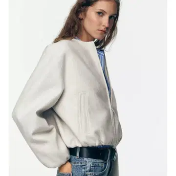 ZARA 소프트 봄버 자켓