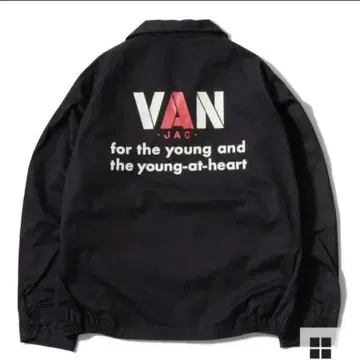 VAN 밴자켓 스윙탑 블랙 L