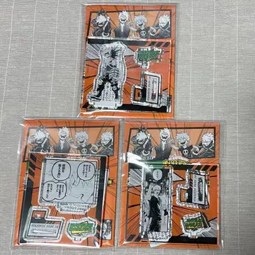 히로아카 아크릴 피규어 컬렉션 바쿠고 3종 세트 B