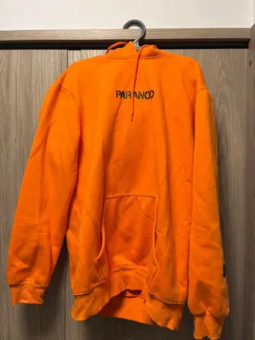 ANTI SOCIAL CLUB 오렌지 후드티 XXL