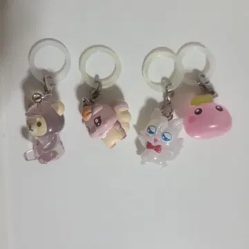 메지루시 액세서리 4점 세트 홋페짱 리락쿠마 리본 프리큐어