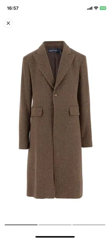 새상품 폴로 랄프 로렌 코트 4 브라운 14만원대