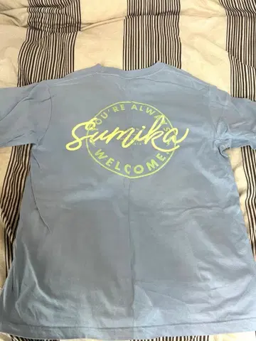 sumika 롱 T셔츠 스카이블루