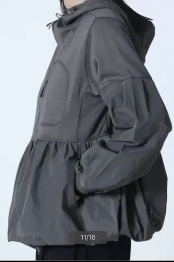 야마다야 LASUD 턱 디자인 지퍼 후드티