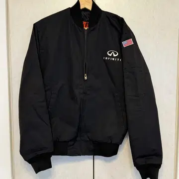 인피니티 MA-1 RED KAP 블랙 남성용 L 상당