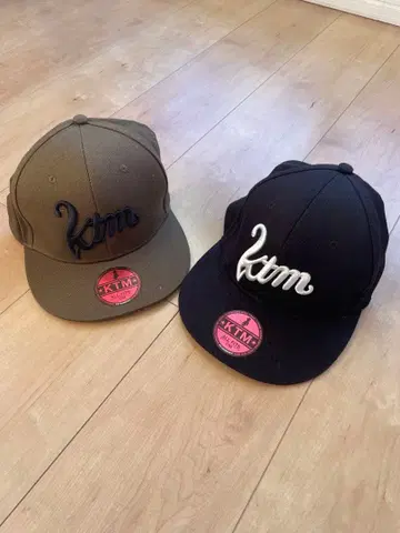 케츠메이시 KTM 자수 로고 캡 2세트