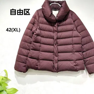 자유구 지유쿠 다운 자켓 XL 브라운 가벼운 온워드 카시야마