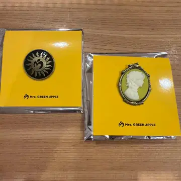 Mrs. GREEN APPLE 핀 배지 2세트