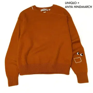 UNIQLO 유니클로 아냐 프리미엄 라무 크루넥 스웨터 M 사이즈
