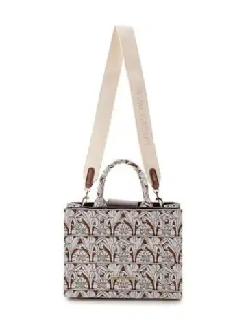 [ 미사용품 ] MUCHA 자카드 토트백 M 뮤샤 숄더