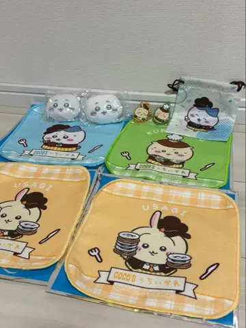 코코스 Coco's 치이카와 타월 세트 마스코트 거울 묶음 판매
