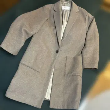 LIGHTLY 그레이 체스터 코트 417 edifice