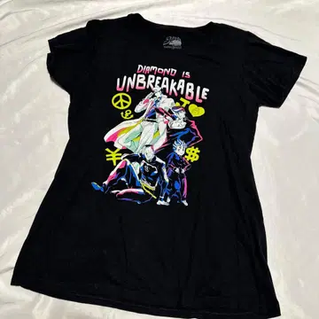 2XL 죠죠 다이아몬드는 부서지지 않는다 T셔츠 캐릭터 총집합 스탠드명