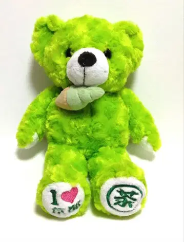 지역 한정판 베어 교토 한정 말차 베어