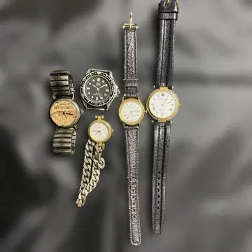 손목시계 정크 묶음 판매 Q&Q 쿼츠 Guy Laroche Alba