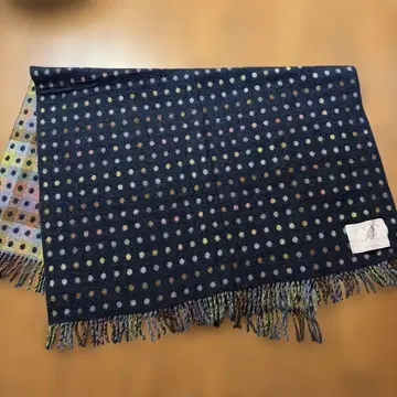 브론테 바이 문 도트 무늬 리버서블 무릎 담요 영국제