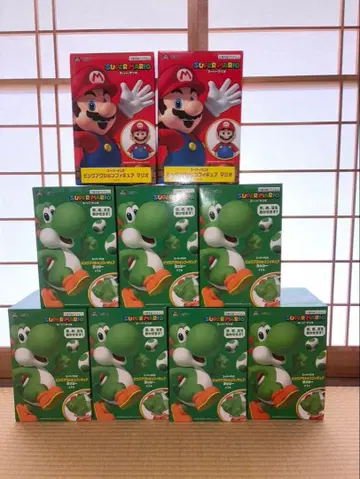 슈퍼 마리오 빅 액션 피규어 요시&마리오