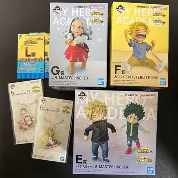 나의 히어로 아카데미아 E.F.G상+I.L상 세트