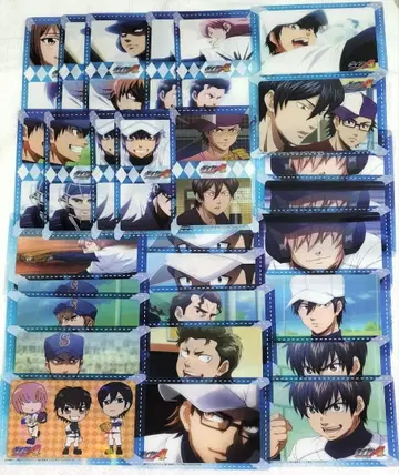 다이아몬드 A PVC 클리어 책갈피 28장 세트