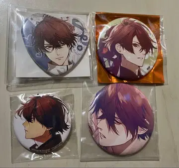 오란피아소와레 오라소와 슈사 캔뱃지 4개 세트