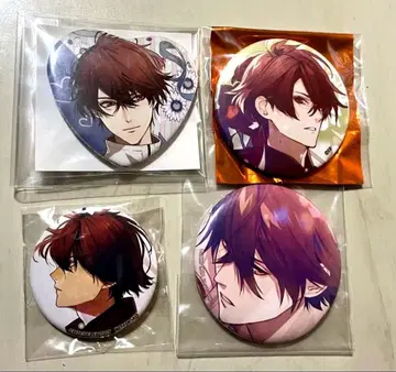 오란피아소와레 오라소와 슈사 캔뱃지 4개 세트