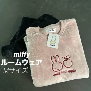 새상품 miffy 미피 복슬복슬 복슬복슬 룸웨어 상하의 핑크