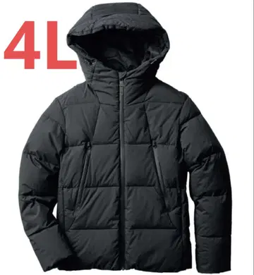 [ 새상품 ] WORKMAN 리페어 테크 워셔블 퓨전 다운 후디 4L