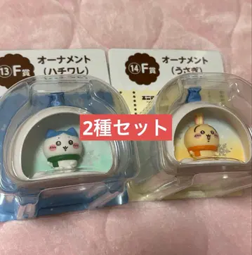 애니마이 복권 치이카와 F상 오너먼트 (하치와레 & 토끼)
