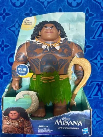 일본 미입고 아우라니 디즈니 마우이 피규어 모아나와 전설의 바다