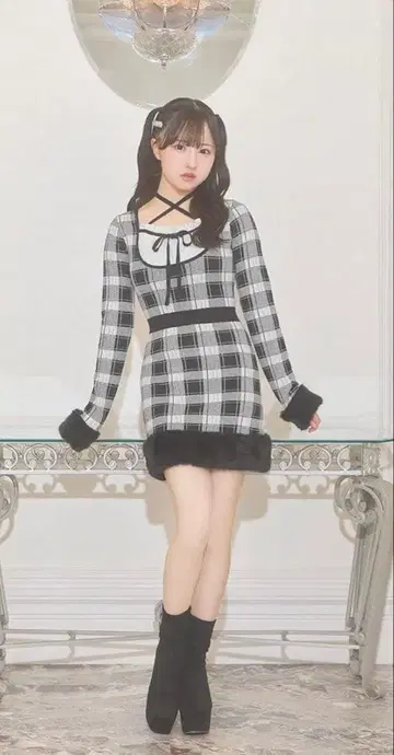 미셸 마카롱 타카네노 나데시코 콜라보 원피스