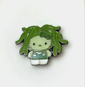 만박 일본관 해조 키티 핀 배지 보우아오노리