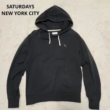 [ 고품질 ] SATURDAYS NEW YORK CITY 후드티 블랙