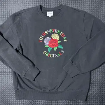 thisisneverthat Roses 크루넥 중고 L 사이즈