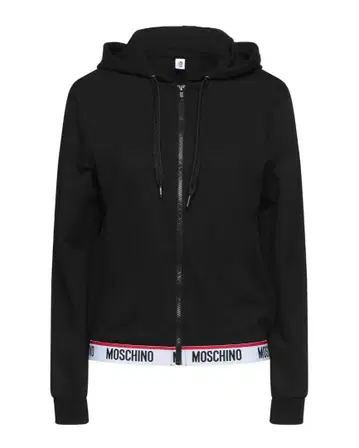 MOSCHINO 모스키노 후드티 맨투맨 블랙 UNDER 블랙