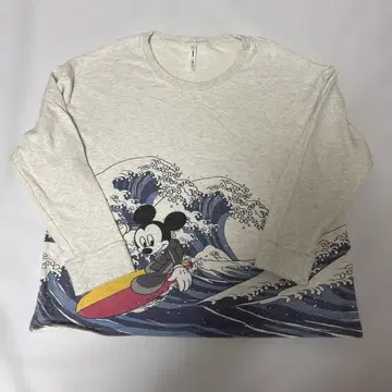 glamb 미키마우스 서핑 디자인 트레이닝복 디즈니