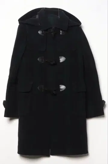 유나이티드 애로우즈 더플 코트 네이비 후드 부착