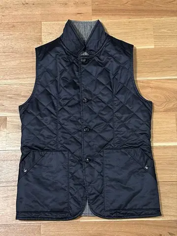 SOPHNET. 퀼팅 베스트 자켓 리버서블 블랙