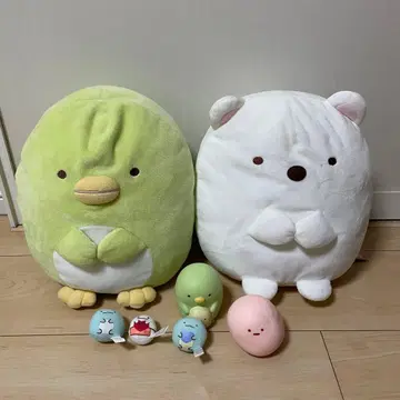 스밋코구라시 봉제 인형 M 펭귄? 시로쿠마 외 묶음 판매