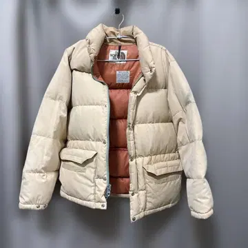 THE NORTH FACE 베이지 다운 자켓