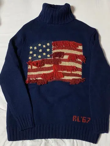 AL'67 미국 국기 디자인 니트