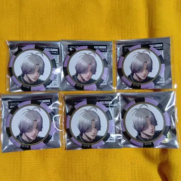 장켓뱅크 마나베 코타로 매트 캔뱃지 6개 세트