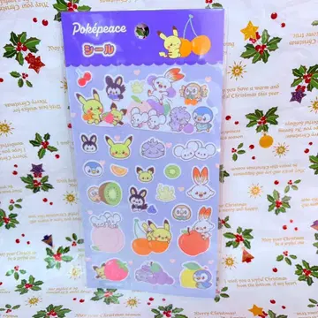 포켓몬 포켓피스 씰 스티커